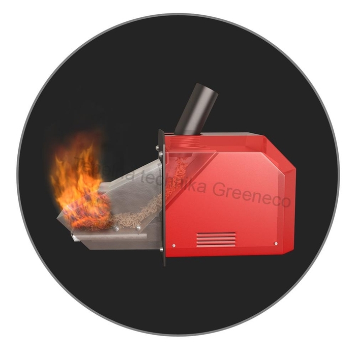 Zplyňovací kotel ATTACK 35 DPXP COMBI Pellet