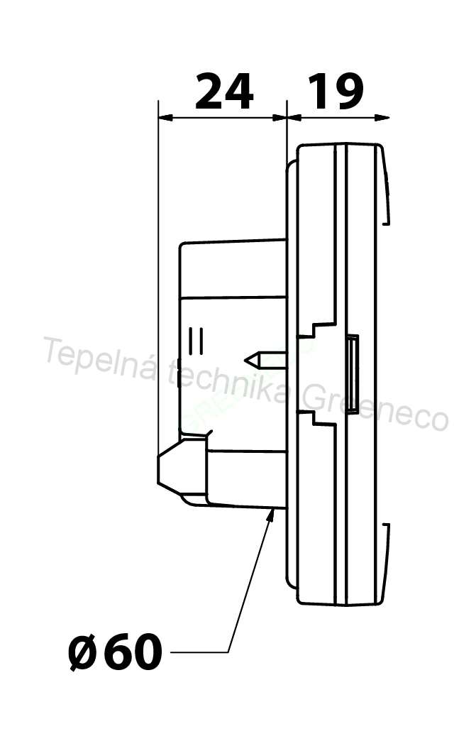 Tech 16S (wifi) Hlavní regulace - Česká verze