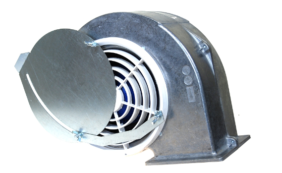 Ventilátor DM 160 PP4 230W  s klapkou na boku 0