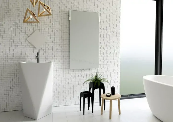 Luxusní WiFi infrapanel - koupelnový žebřík 750 W