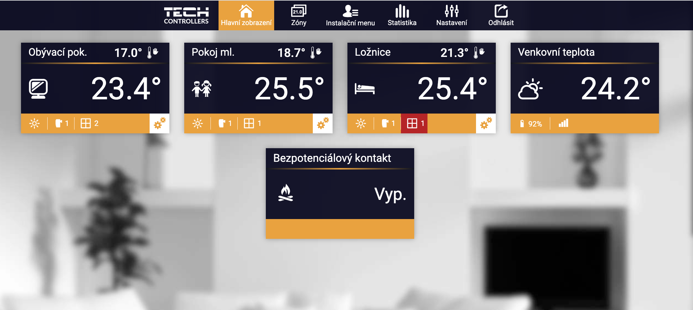Tech EU-T-5z WiFi - Česká verze