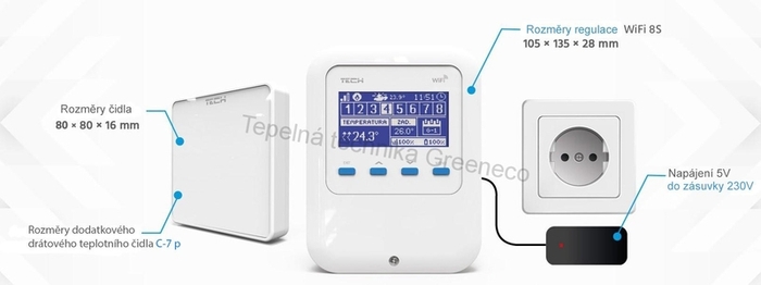 Tech WiFi 8 S - Česká verze 
