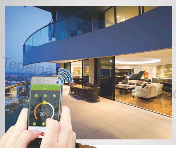 WIFI-Topná rohož (instalační set) 0,5m2 výkon 75W