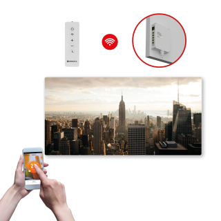Infrapanel SWT 1000 - WiFi s potiskem vzor 3 
