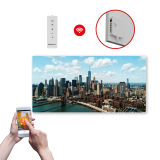 Infrapanel SWT 1000 - WiFi s potiskem vzor 5