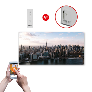 Infrapanel SWT 1000 - WiFi s potiskem vzor 6