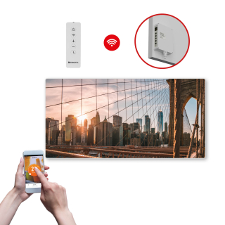 Infrapanel SWT 1000 - WiFi s potiskem vzor 7