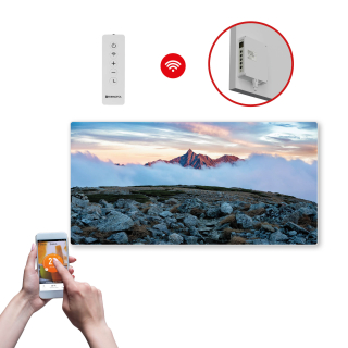 Infrapanel SWT 1000 - WiFi s potiskem vzor 9