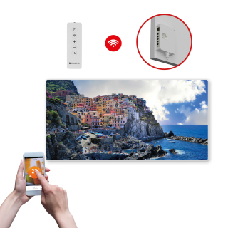 Infrapanel SWT 1000 - WiFi s potiskem vzor 12