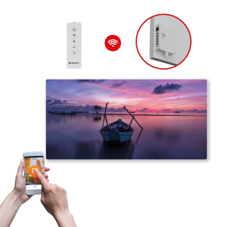 Infrapanel SWT 1000 - WiFi s potiskem vzor 13