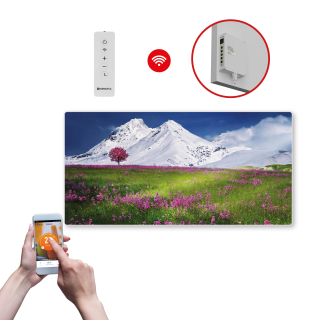 Infrapanel SWT 1000 - WiFi s potiskem vzor 15