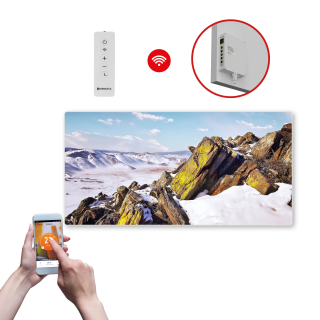 Infrapanel SWT 1000 - WiFi s potiskem vzor 18