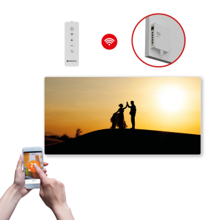 Infrapanel SWT 1000 - WiFi s potiskem vzor 23