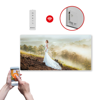Infrapanel SWT 1000 - WiFi s potiskem vzor 28