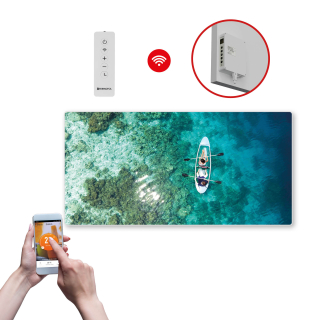 Infrapanel SWT 1000 - WiFi s potiskem vzor 29