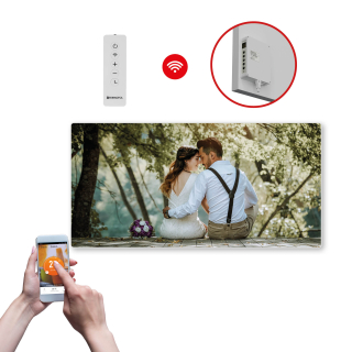 Infrapanel SWT 1000 - WiFi s potiskem vzor 30