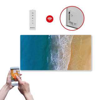 Infrapanel SWT 1000 - WiFi s potiskem vzor 32