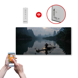 Infrapanel SWT 1000 - WiFi s potiskem vzor 39