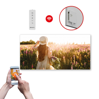 Infrapanel SWT 1000 - WiFi s potiskem vzor 40