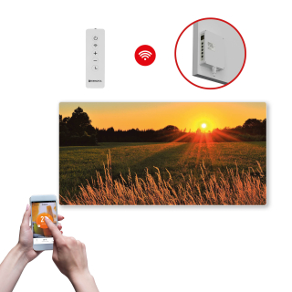 Infrapanel SWT 1000 - WiFi s potiskem vzor 42