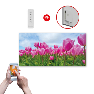 Infrapanel SWT 1000 - WiFi s potiskem vzor 45