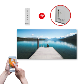 Infrapanel SWT 1000 - WiFi s potiskem vzor 47