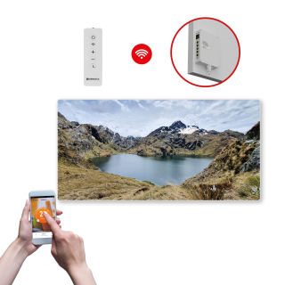 Infrapanel SWT 1000 - WiFi s potiskem vzor 48