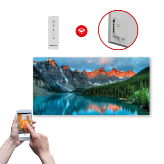 Infrapanel SWT 1000 - WiFi s potiskem vzor 49