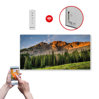 Infrapanel SWT 1000 - WiFi s potiskem vzor 50